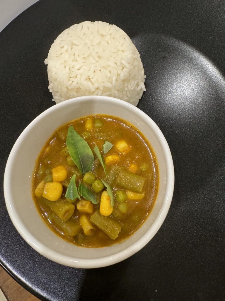 Vegetable tikka masala