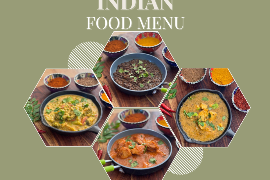 New Indian Food Menu featured image