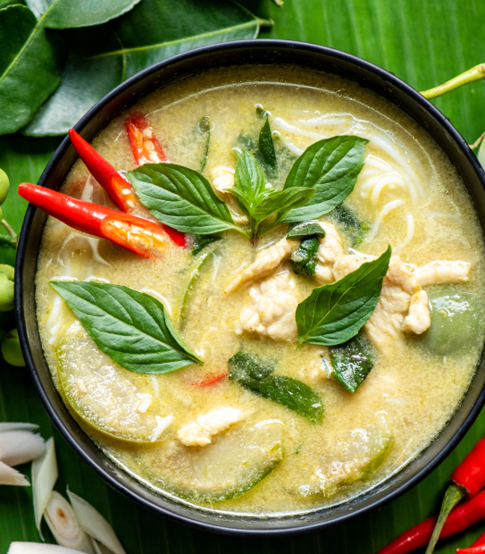 thai green curry chicken