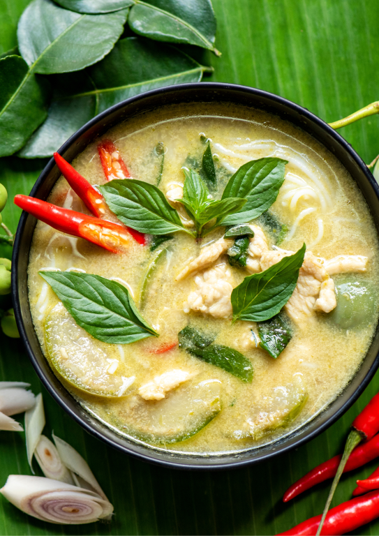 thai green curry chicken