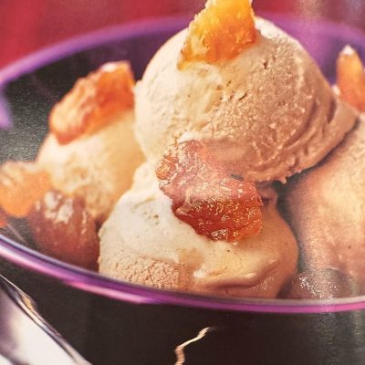 Stem Ginger Ice Cream