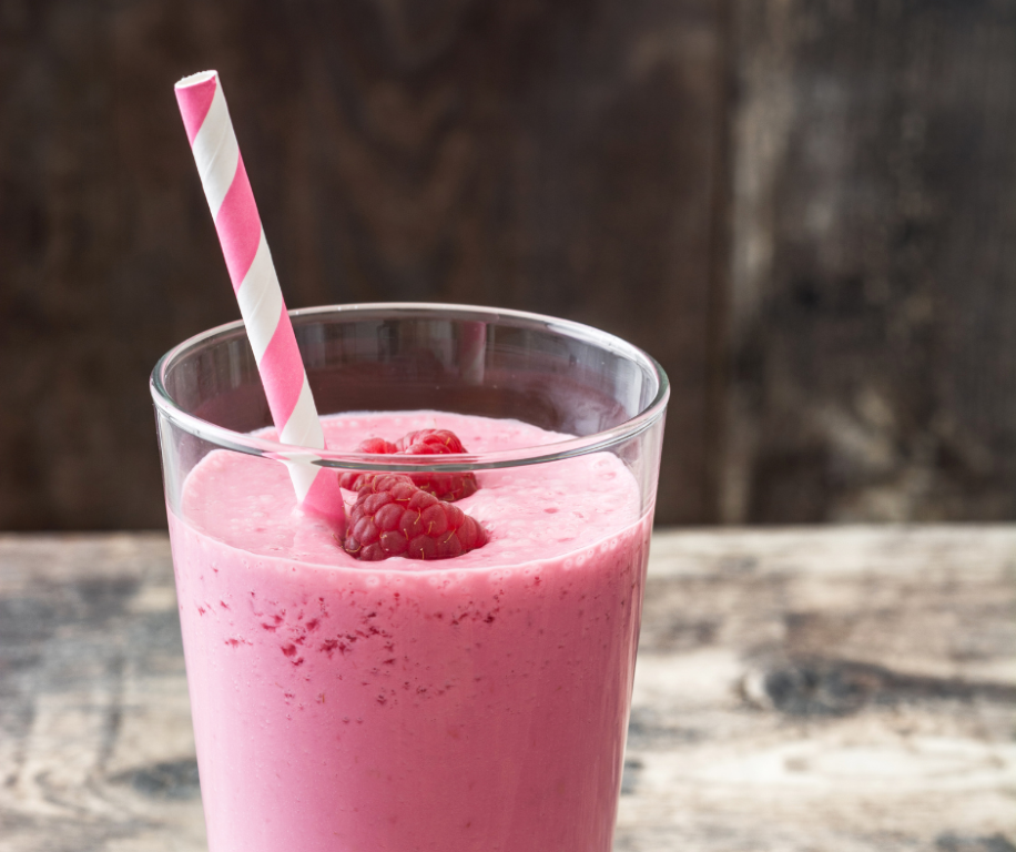 raspberry smoothie