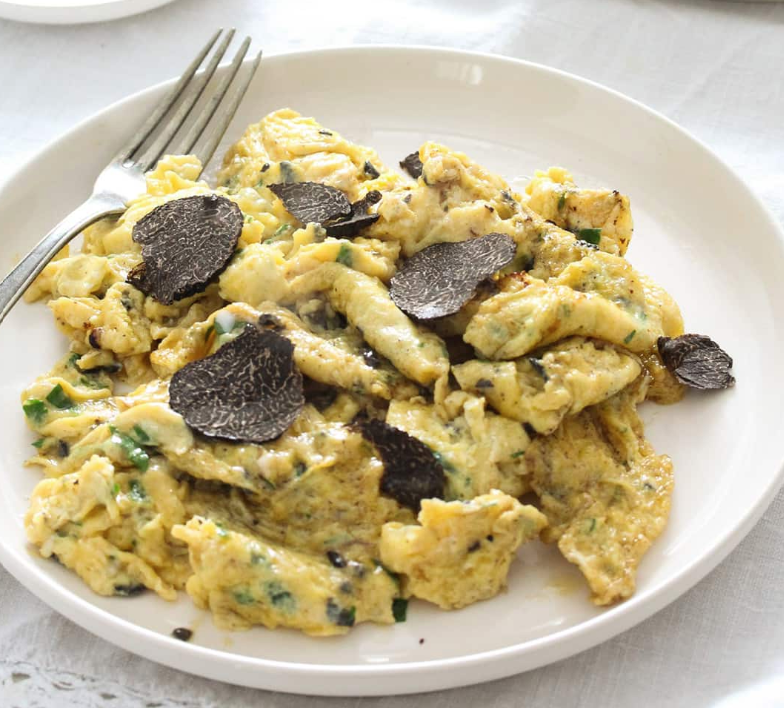 Truffle Scrambled Eggs