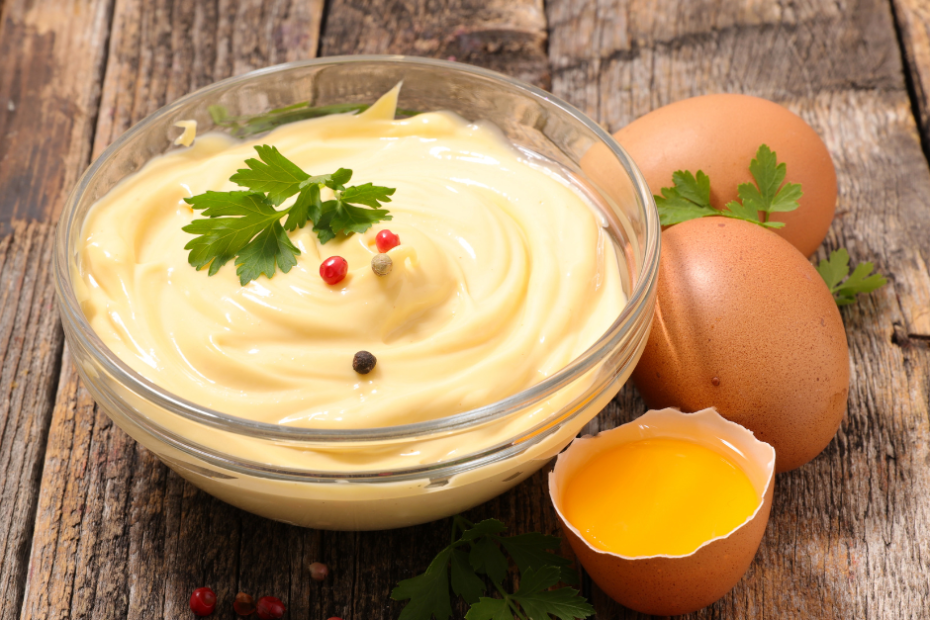 Get creative with the mayo this summer! homemade mayonnaise recipe and flavourings